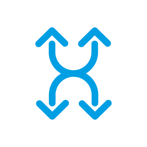 Icon für Flexibilität