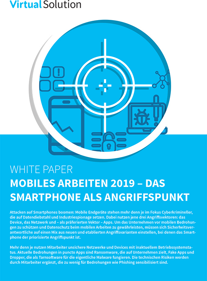 Mobiles Arbeiten 2019 Whitepaper Titelblatt Mobiles Arbeiten 2019 Whitepaper