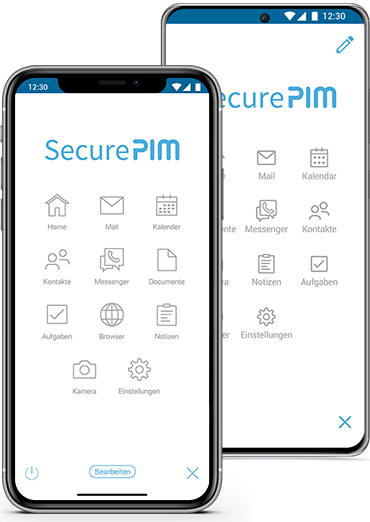 SecurePIM für iOS und Android