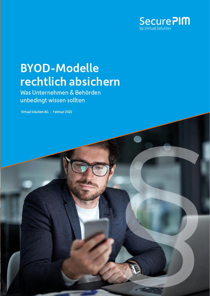 Whitepaper "BYOD-Modelle rechtlich absichern"