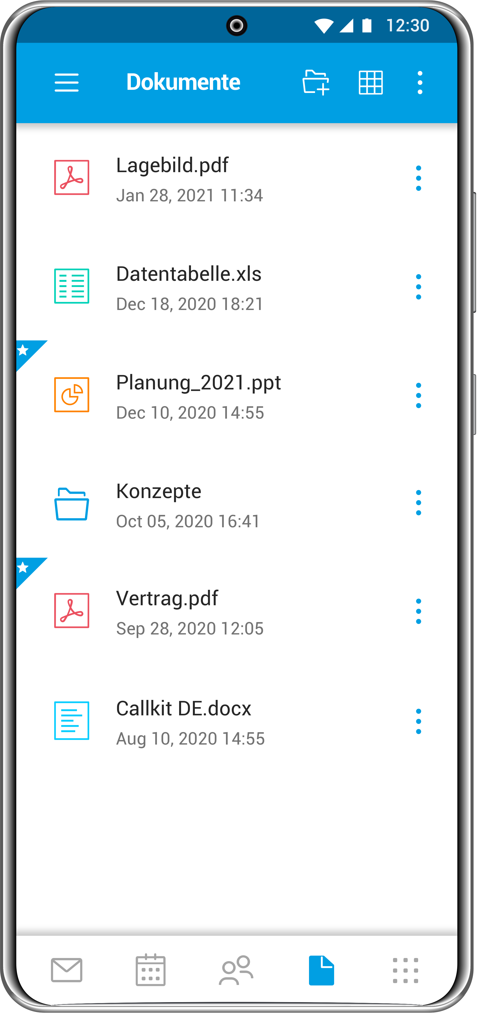 SecurePIM Dokumente