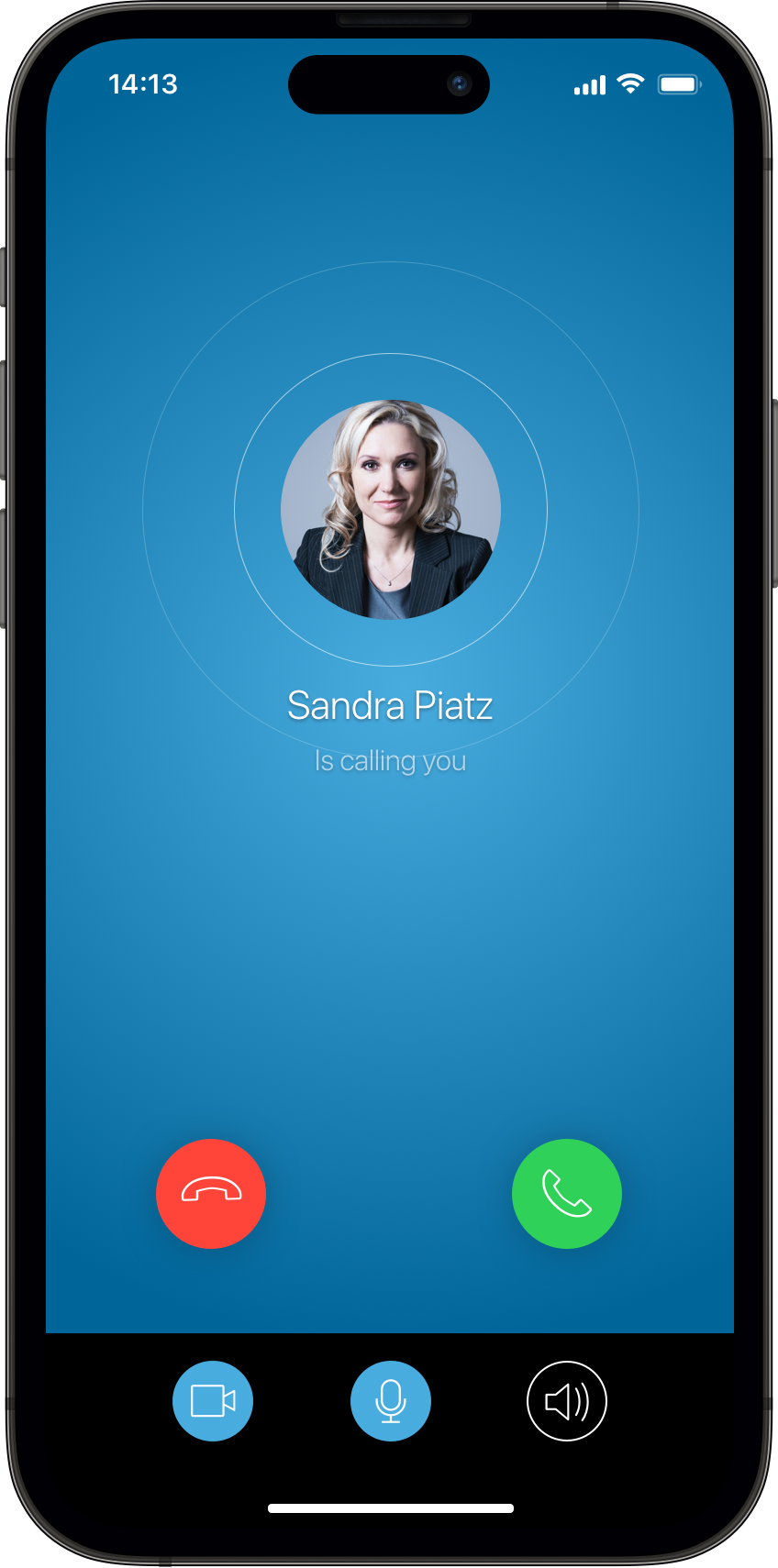 SecurePIM encrypted calls