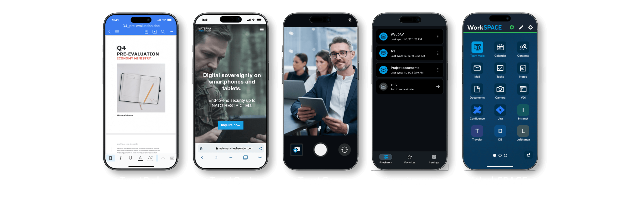 Trust-Apps for indigo and KNS VS-NfD Niveau