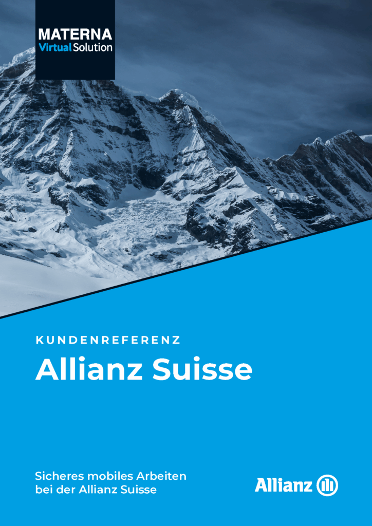 Kundenreferenz Allianz Suisse: Sicheres mobiles Arbeiten