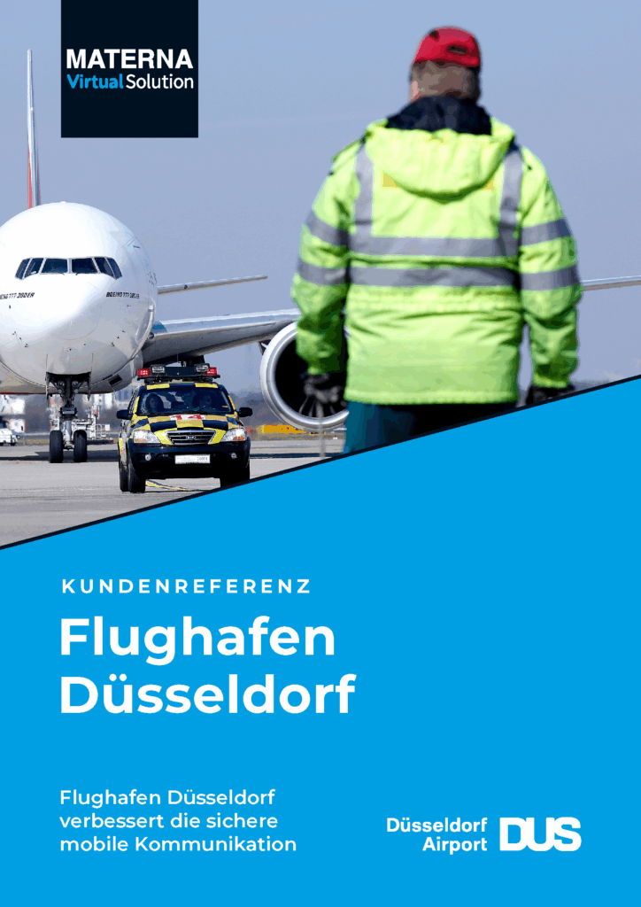 Kundenreferenz Flughafen Düsseldorf: Verbesserung der mobilen Kommunikation