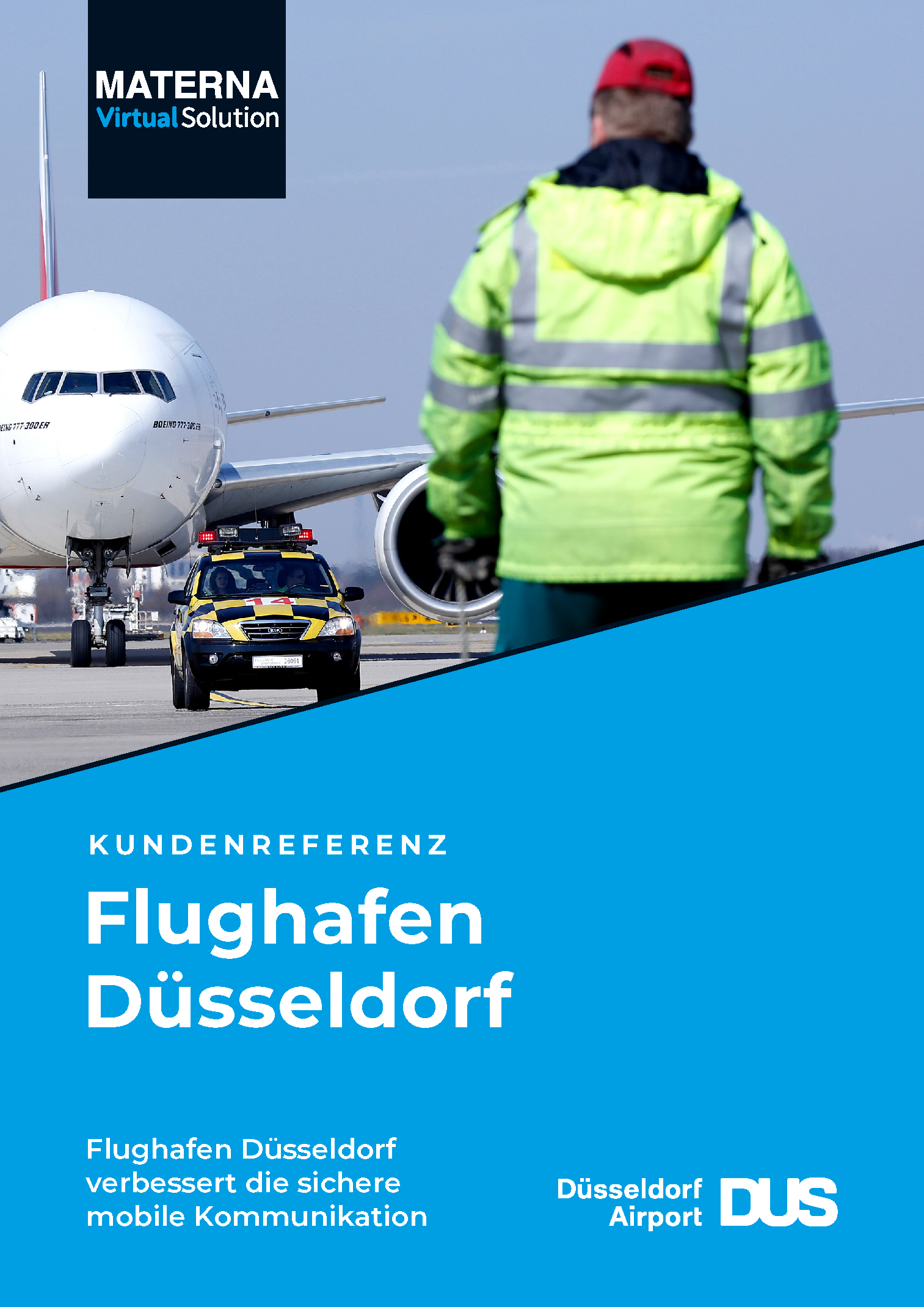 Kundenreferenz Flughafen Düsseldorf: Verbesserung der mobilen Kommunikation