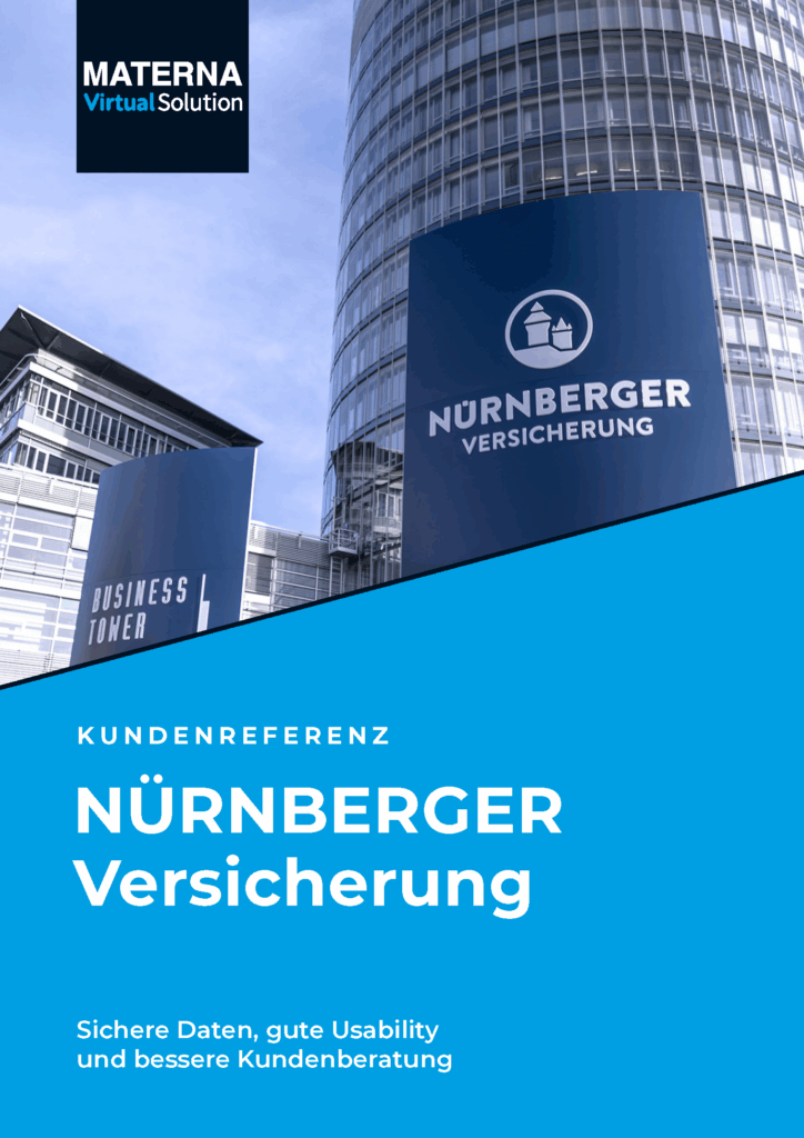 Kundenreferenz Nürnberger Versicherung: Sichere Daten, gute Usability und bessere Kundenberatung