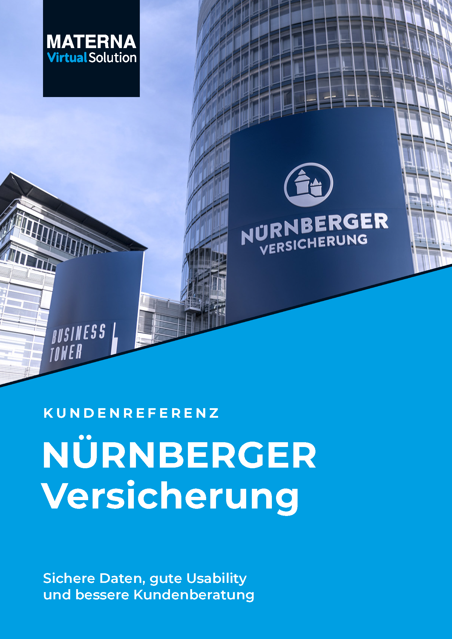 Kundenreferenz Nürnberger Versicherung: Sichere Daten, gute Usability und bessere Kundenberatung