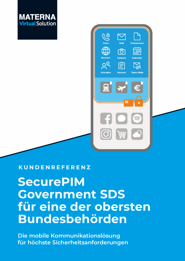 Kundenreferenz: SecurePIM Government SDS für Bundesbehörden