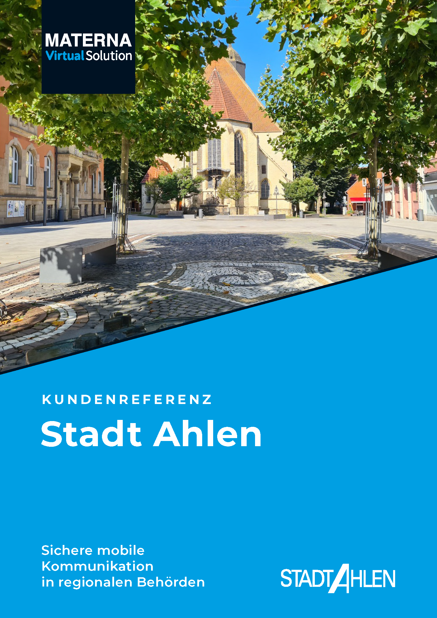 Kundenreferenz Stadt Ahlen: Sichere mobile Kommunikation in regionalen Behörden