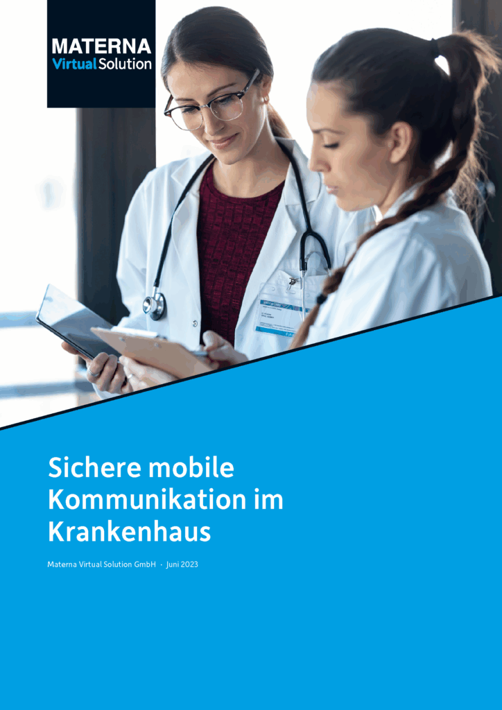 Whitepaper für sichere mobile Kommunikation im Krankenhaus von Materna Virtual Solution