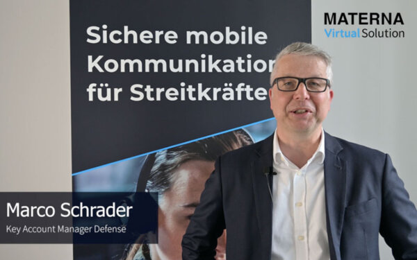 Marco Schrader Key Account Manager Defense